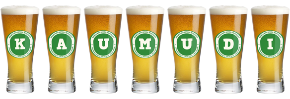 Kaumudi lager logo