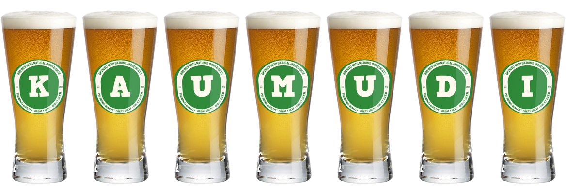 Kaumudi lager logo