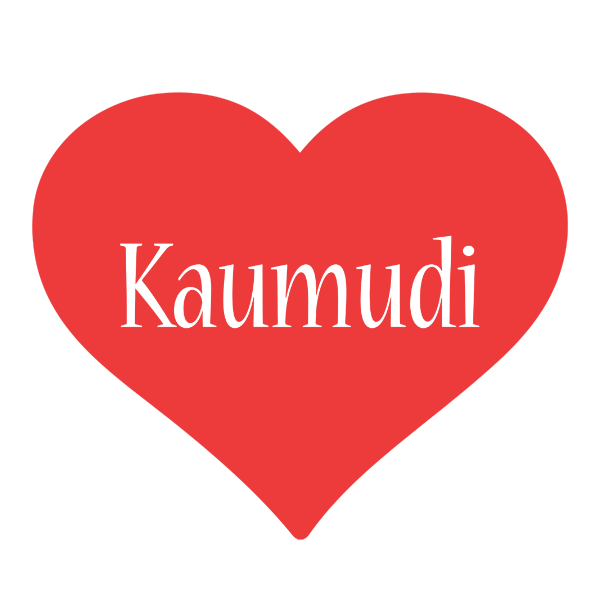 Kaumudi love logo