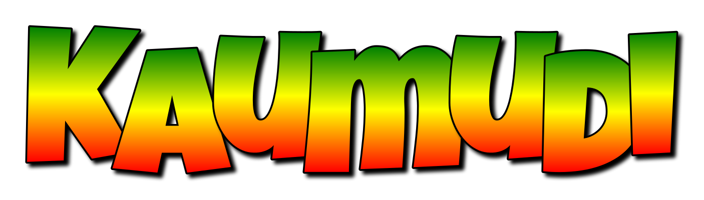 Kaumudi mango logo