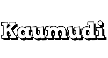 Kaumudi snowing logo