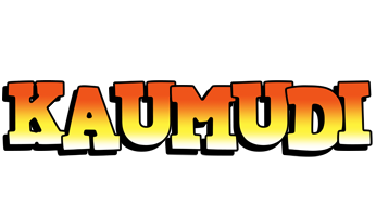 Kaumudi sunset logo