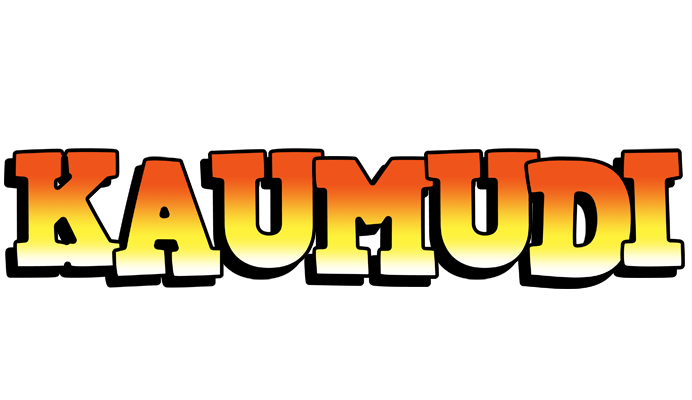 Kaumudi sunset logo
