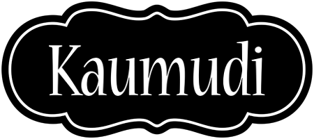 Kaumudi welcome logo