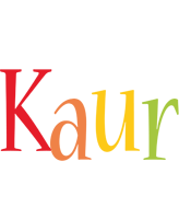 Kaur birthday logo