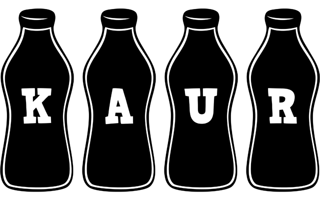 Kaur bottle logo