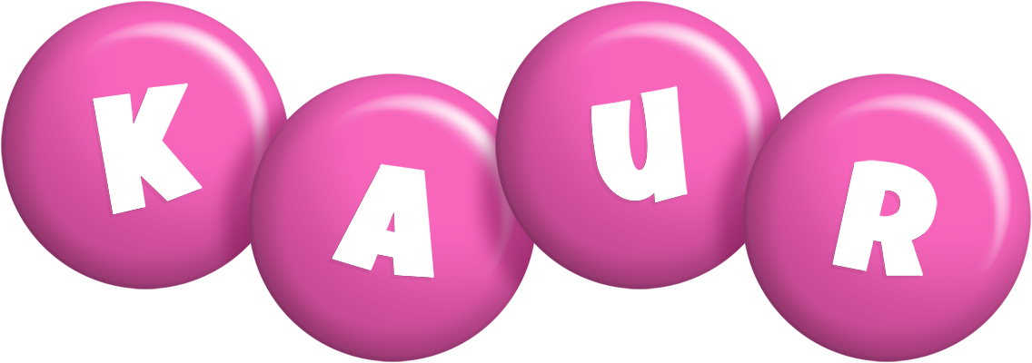 Kaur candy-pink logo