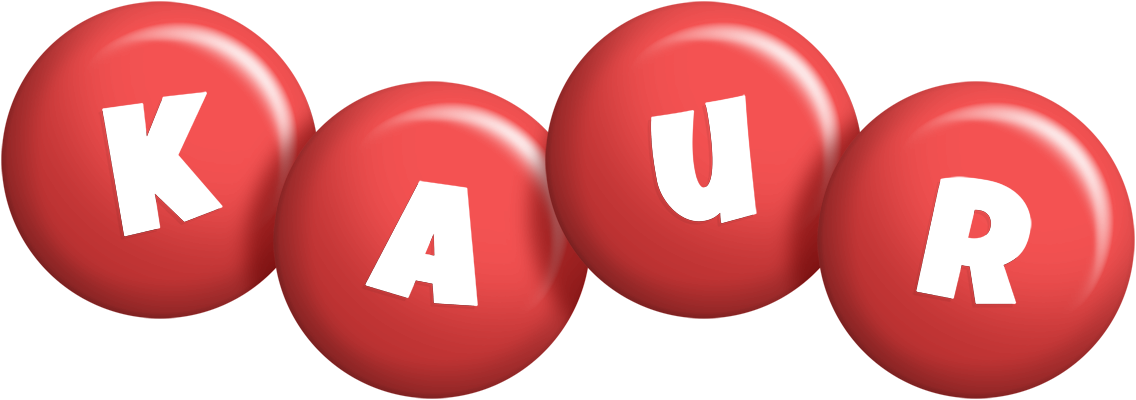 Kaur candy-red logo