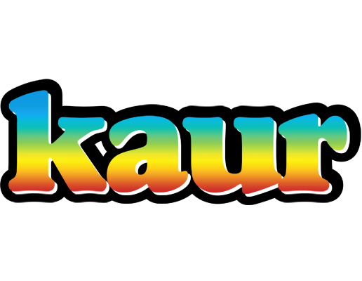 Kaur color logo
