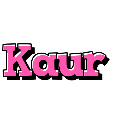 Kaur girlish logo