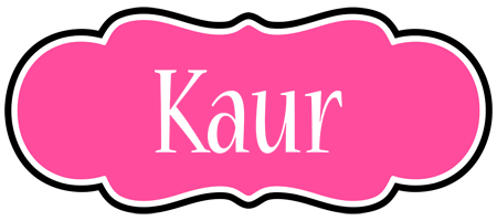 Kaur invitation logo