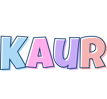 Kaur pastel logo
