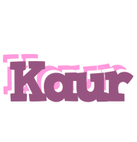 Kaur relaxing logo