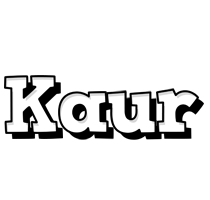 Kaur snowing logo