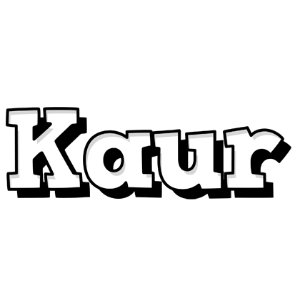 Kaur snowing logo