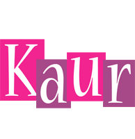 Kaur whine logo