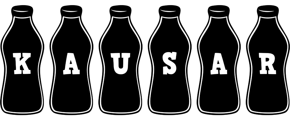 Kausar bottle logo