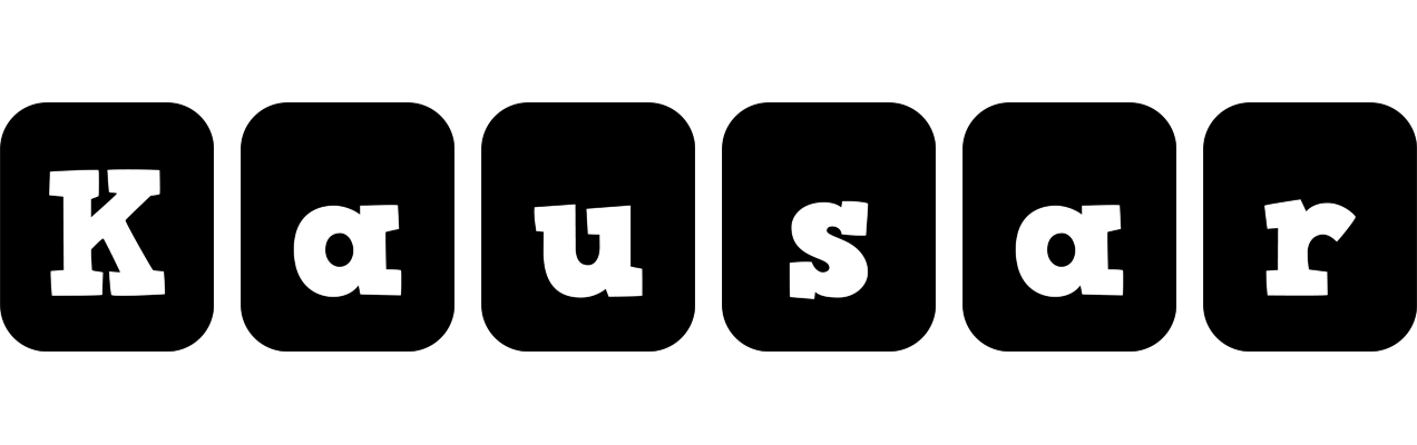Kausar box logo
