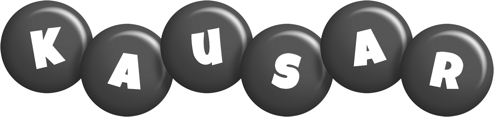 Kausar candy-black logo