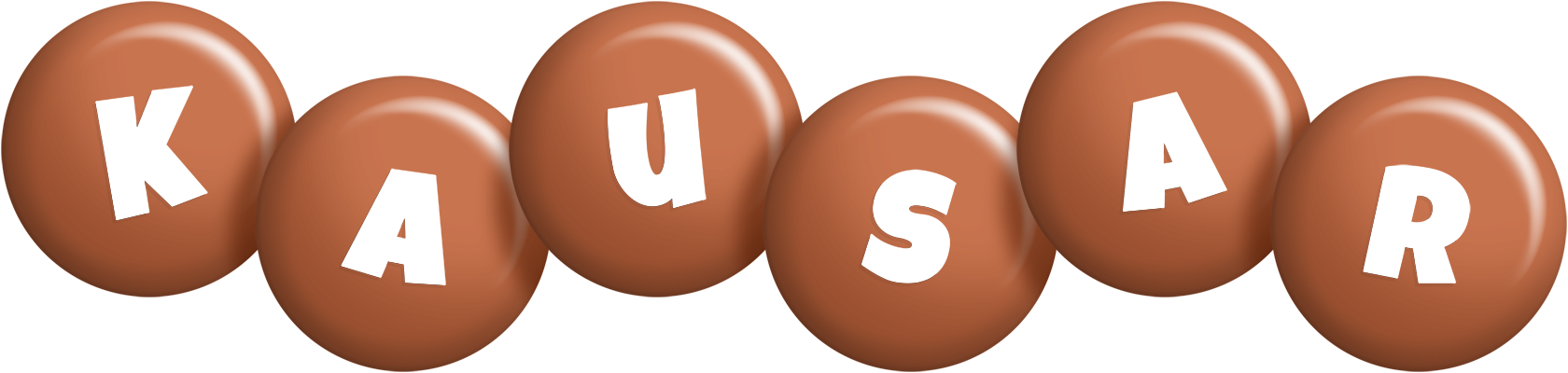 Kausar candy-brown logo