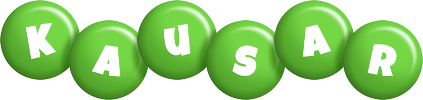 Kausar candy-green logo