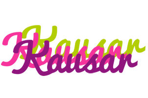 Kausar flowers logo