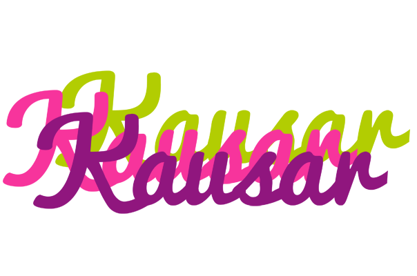Kausar flowers logo
