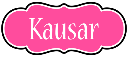 Kausar invitation logo