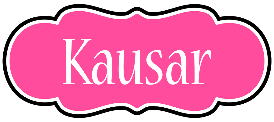 Kausar invitation logo