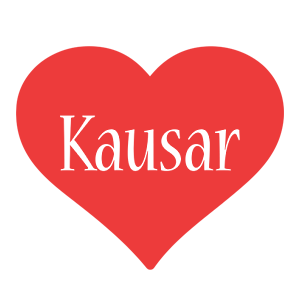 Kausar love logo