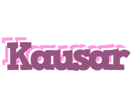 Kausar relaxing logo
