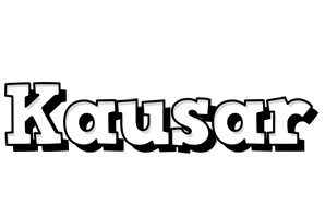 Kausar snowing logo