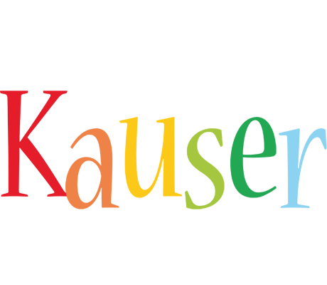 Kauser birthday logo