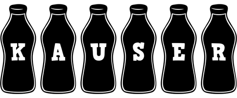 Kauser bottle logo