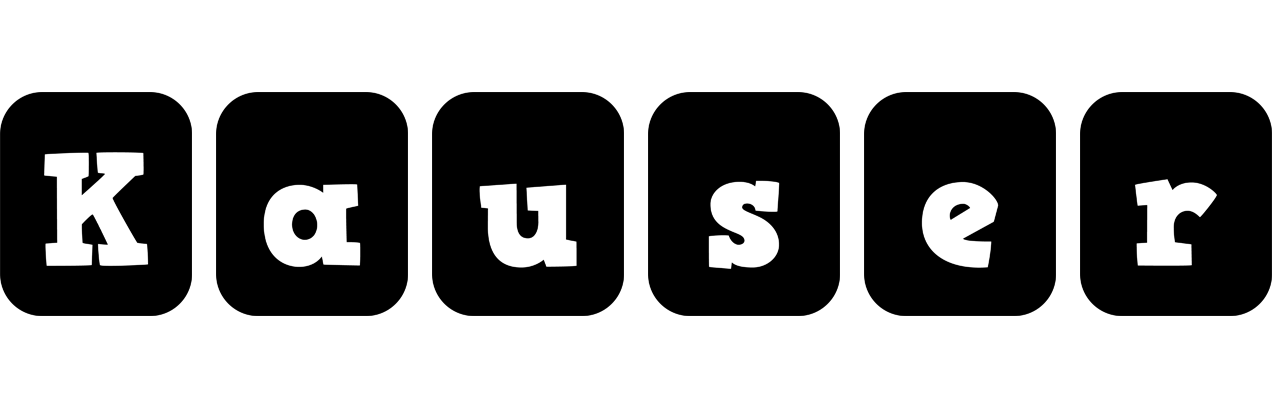 Kauser box logo
