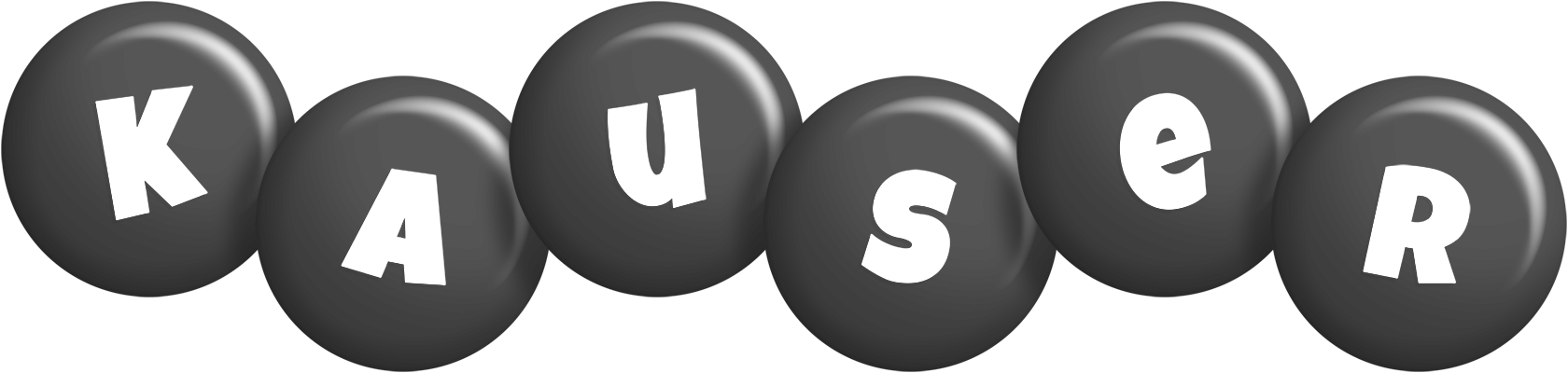 Kauser candy-black logo