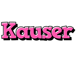 Kauser girlish logo