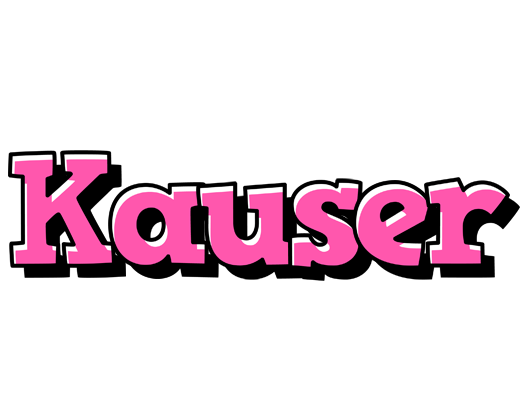 Kauser girlish logo