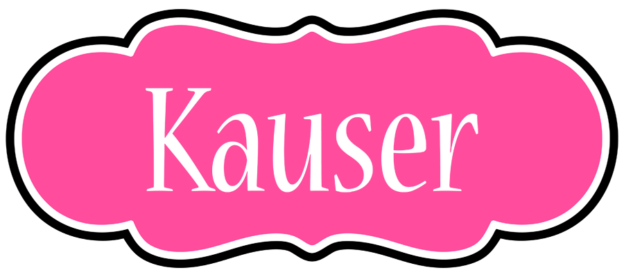Kauser invitation logo