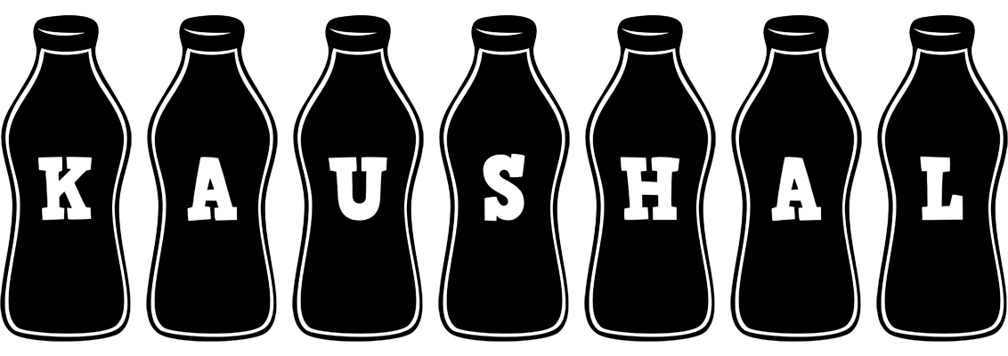 Kaushal bottle logo