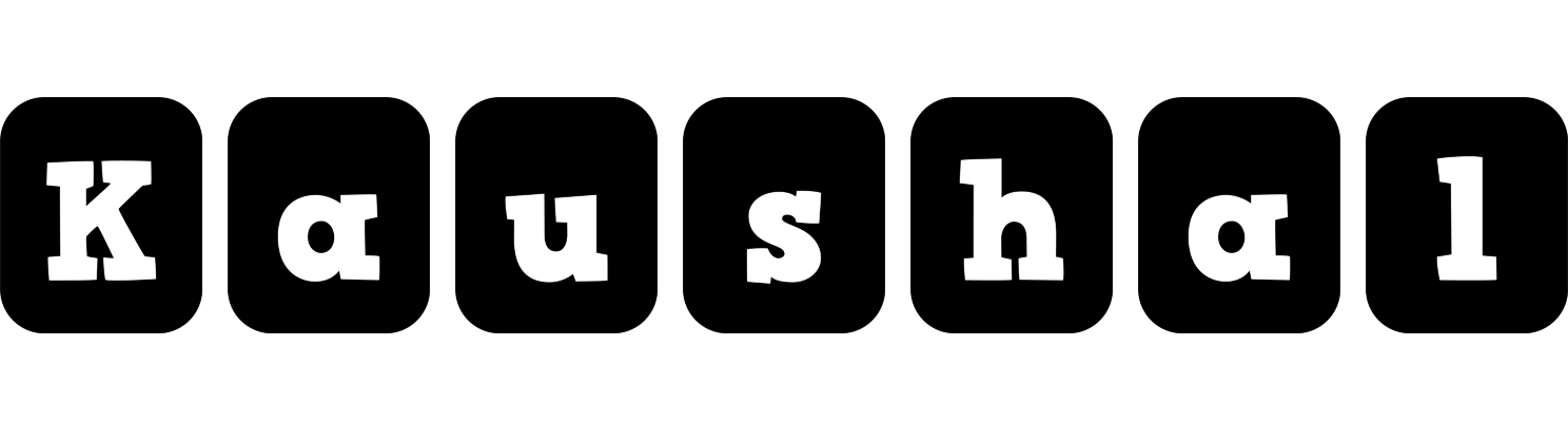 Kaushal box logo