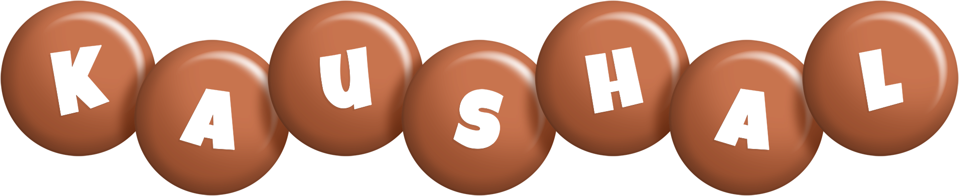 Kaushal candy-brown logo