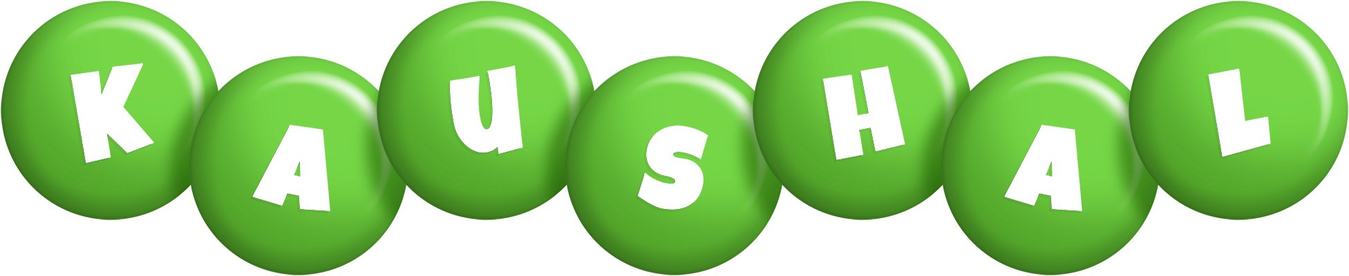 Kaushal candy-green logo
