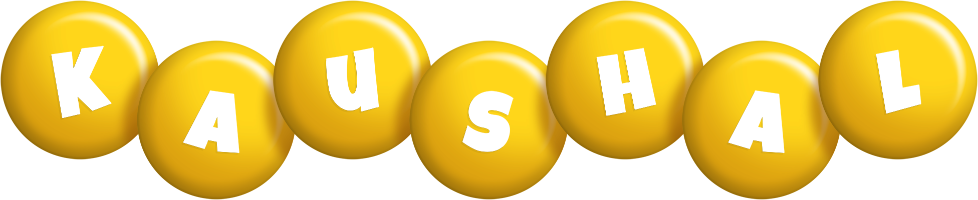 Kaushal candy-yellow logo