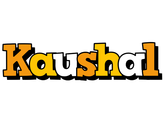 Kaushal cartoon logo
