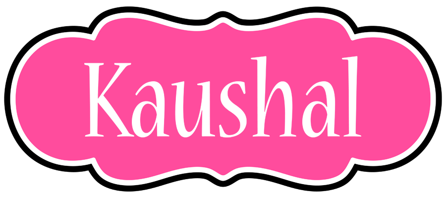 Kaushal invitation logo