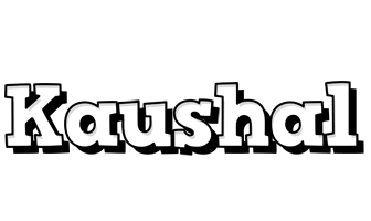 Kaushal snowing logo