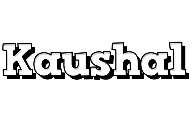 Kaushal snowing logo