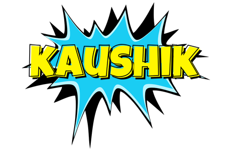 Kaushik amazing logo