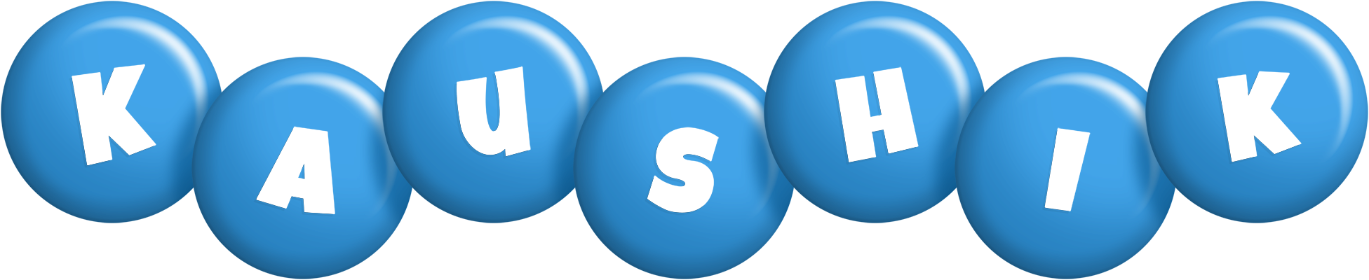 Kaushik candy-blue logo